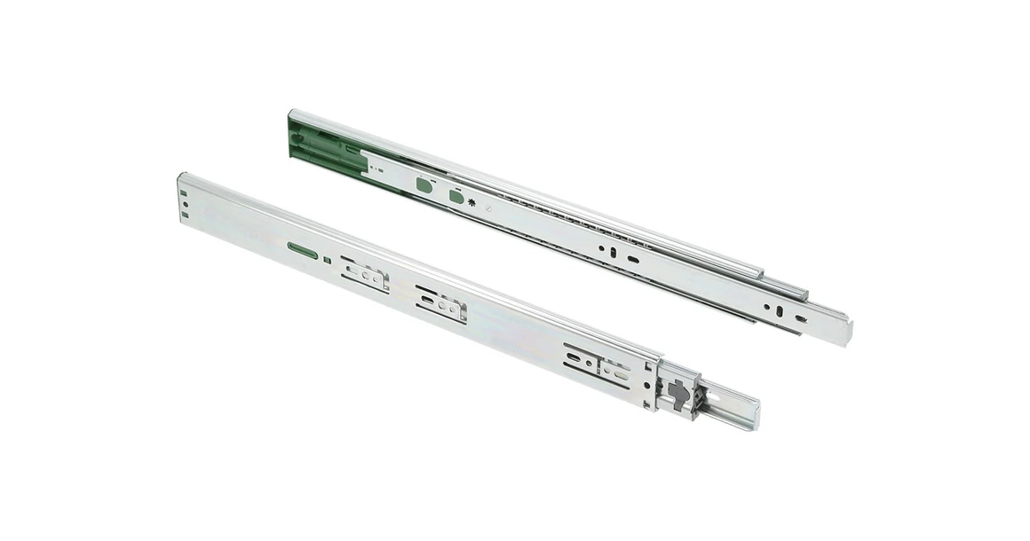 Kép 1/2 - Golyós fióksín, teljes kihúzású, Push Open, csillapított záródású, h=45mm, 300mm, 30kg VERSALITE