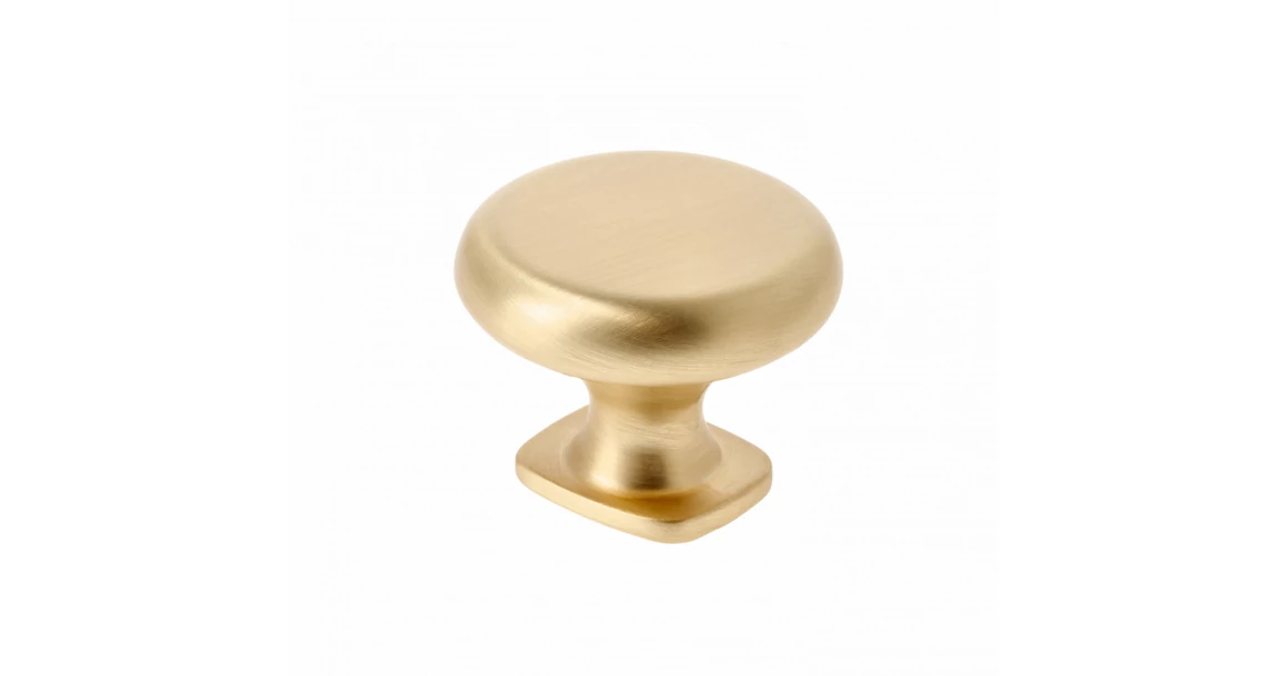 Kép 1/4 - Fogantyú fém, gomb, LORENA, csiszolt arany