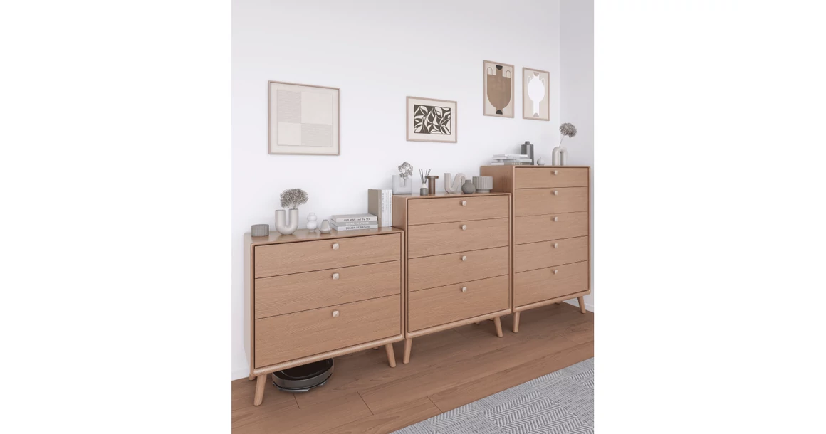 Kép 3/4 - Fogantyú fém, gomb, POINT, szálcsiszolt