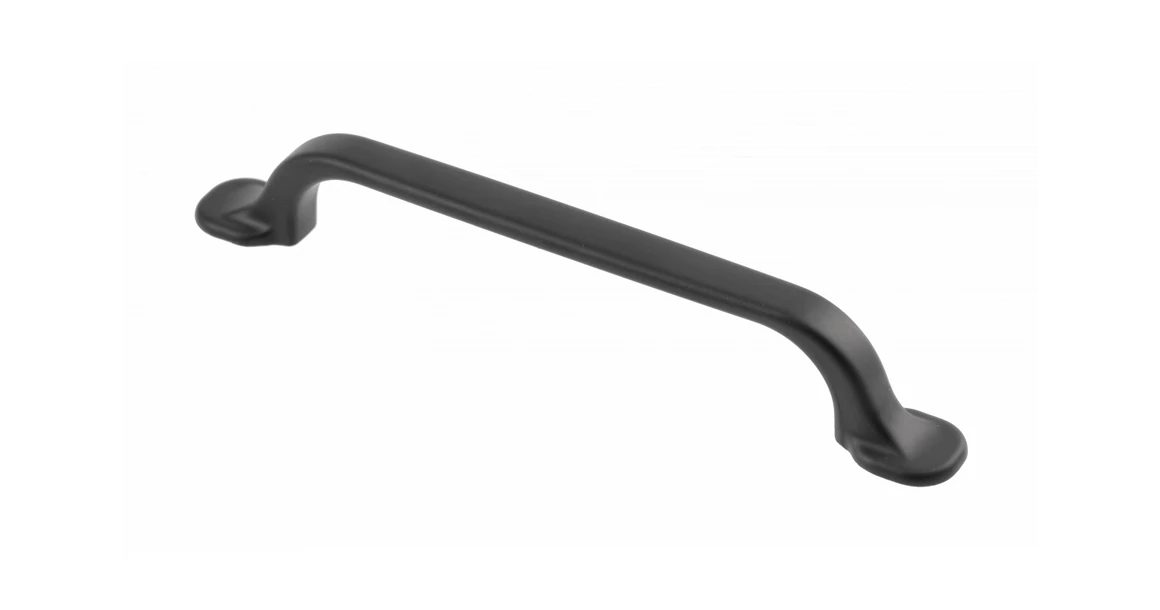 Kép 1/3 - Fogantyú fém,  128mm, RETRIS, fekete matt