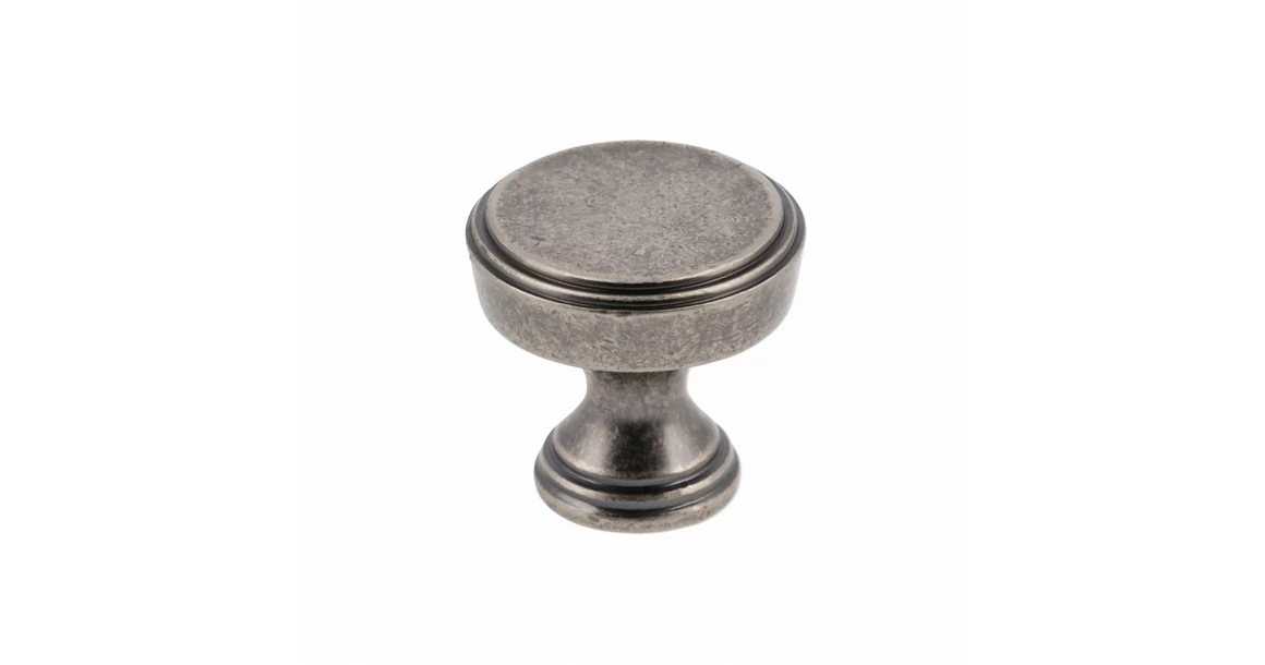 Kép 1/4 - Fogantyú fém, gomb, SONET, antik ezüst