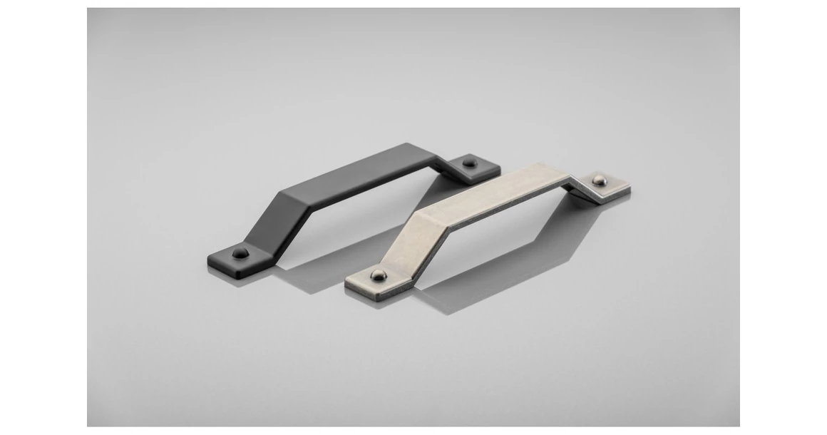 Kép 3/7 - Fogantyú fém,  160mm, STEP, antik ezüst