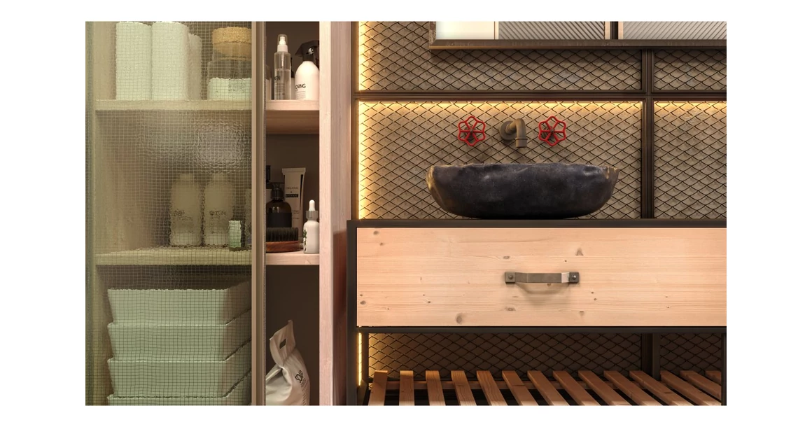 Kép 5/7 - Fogantyú fém,  160mm, STEP, antik ezüst