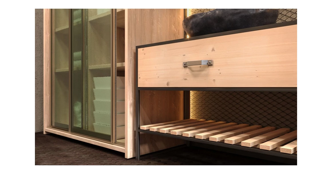 Kép 7/7 - Fogantyú fém,  160mm, STEP, antik ezüst