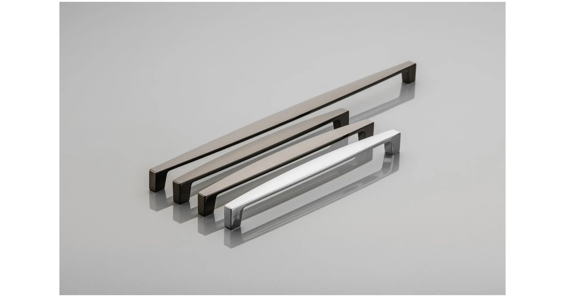 Kép 2/3 - Fogantyú fém,  192mm TIVOL, fekete nikkel