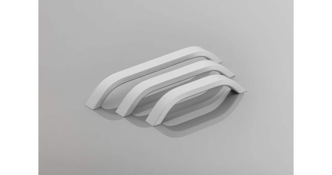 Kép 2/3 - Fogantyú alumínium,  128mm, UA-313, alu elox