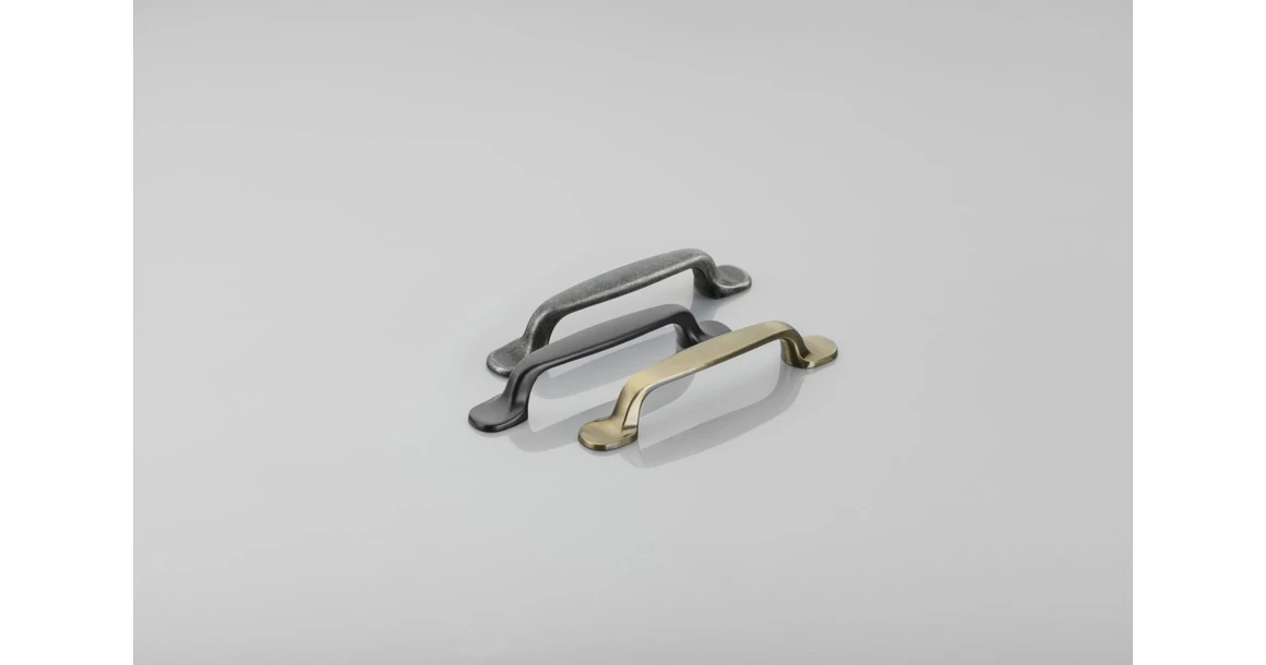 Kép 2/2 - Fogantyú fém,   96mm, UZ-12, antik bronz