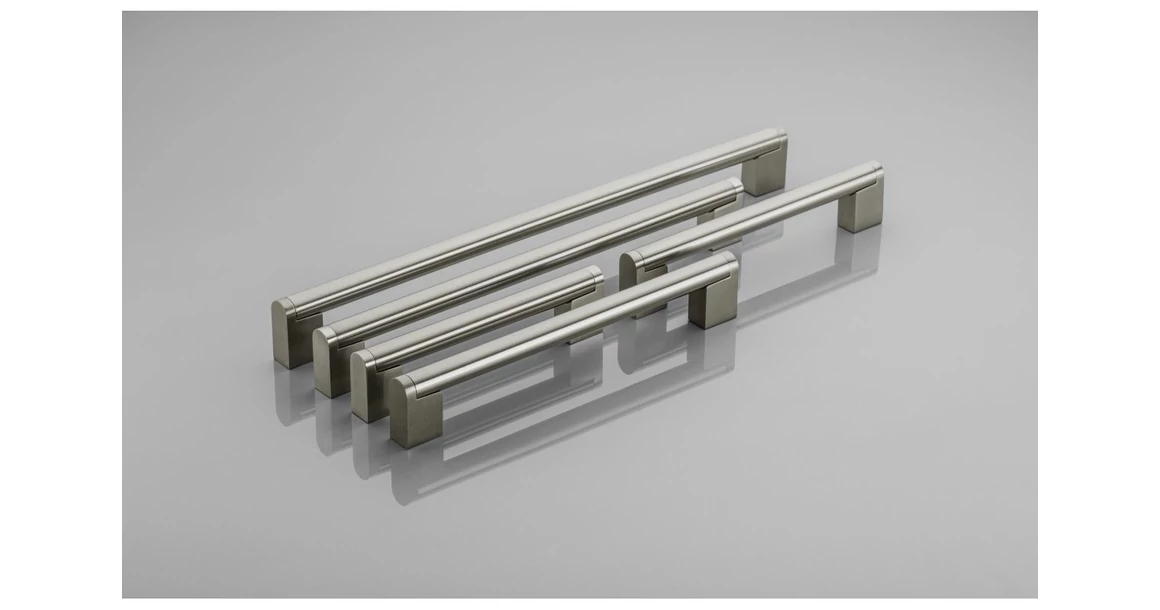 Kép 2/3 - Fogantyú fém,  128mm, UZ-336, szálcsiszolt