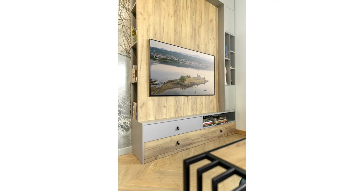 Kép 3/10 - Fogantyú fém, gomb, VENICE, fekete matt