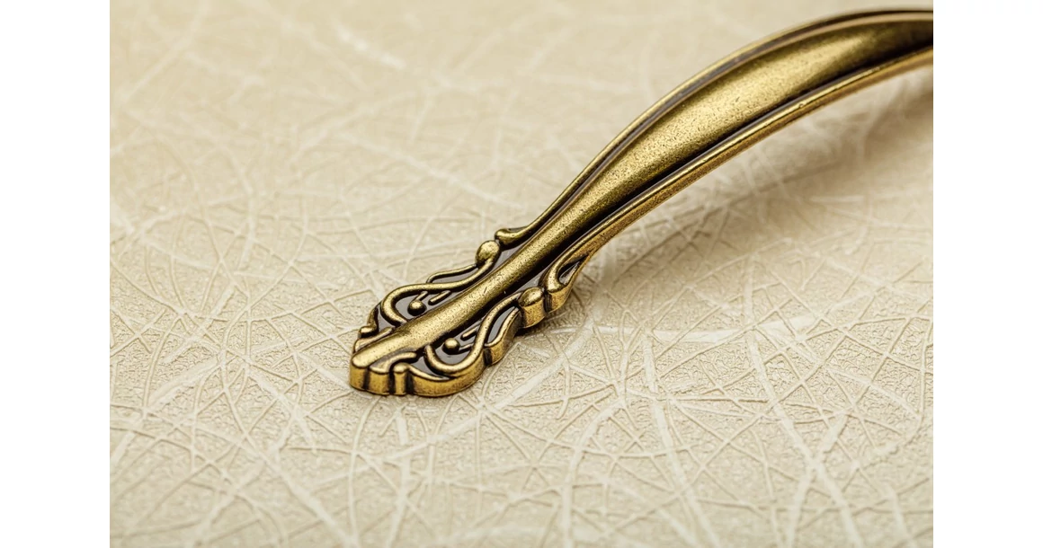 Kép 2/4 - Fogantyú fém,  128mm, WERONA, fekete nikkel