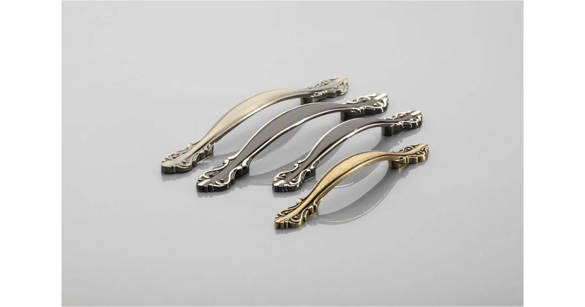 Kép 4/4 - Fogantyú fém,  128mm, WERONA, fekete nikkel