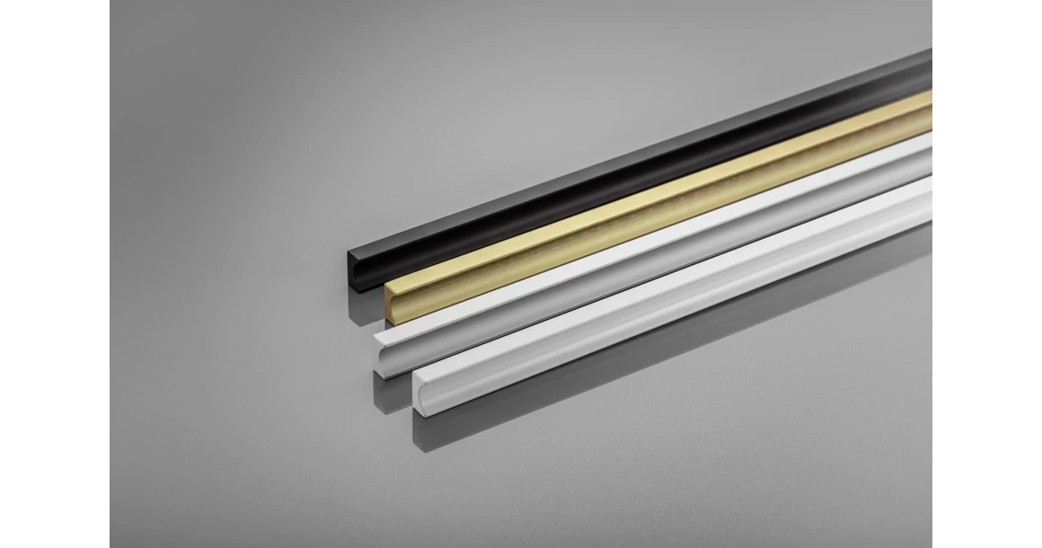 Kép 2/2 - GROOVE LONG alumínium fogantyú C=3x352 mm, L=1200 mm, Al, alumínium