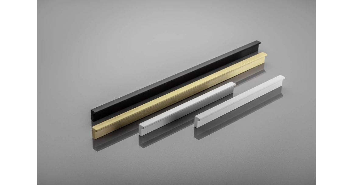 Kép 2/2 - PILLAR, alumínium fogantyú C=160 mm, L=190 mm, Al, alumínium