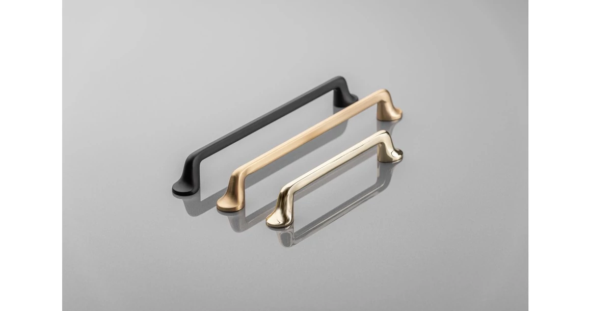 Kép 2/4 - Fogantyú fém,  128mm, FABRICIO sárgaréz