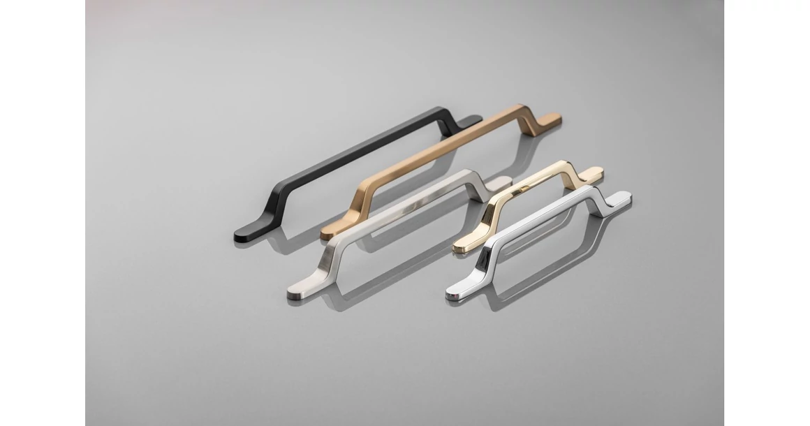 Kép 2/3 - Fogantyú fém, 192mm, FLAVIO, szálcsiszolt