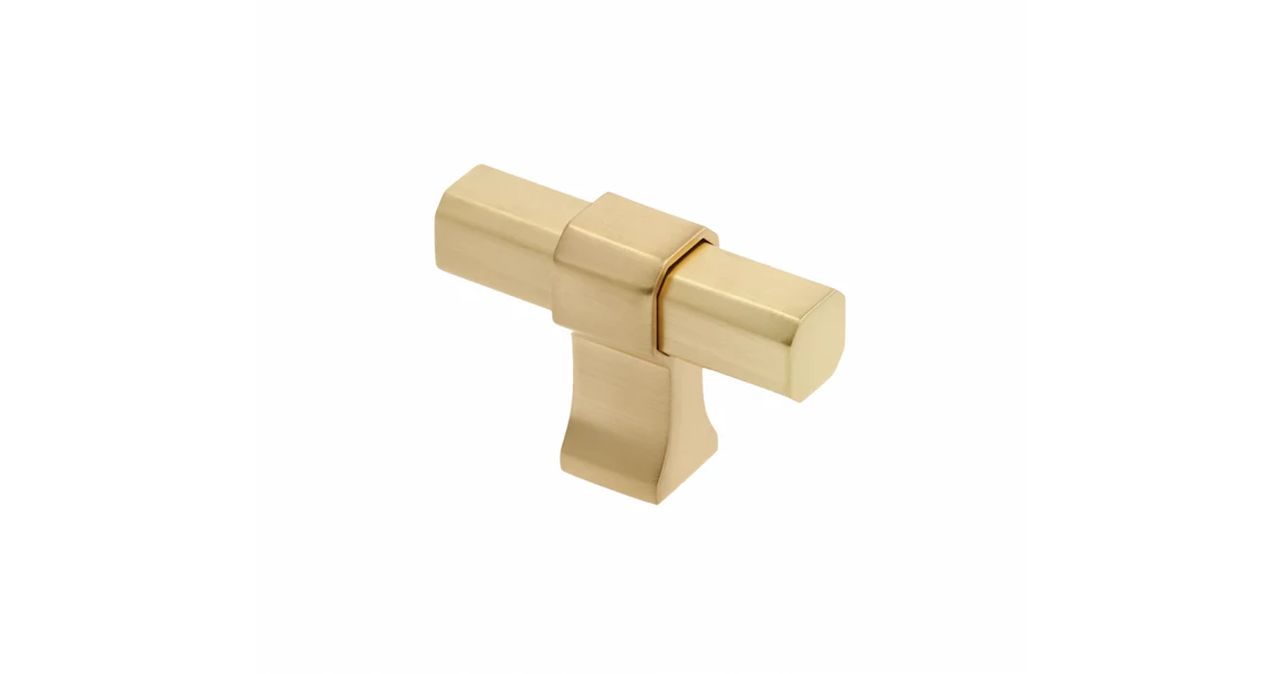 Kép 1/2 - GTV IMPERIAL gombfogantyú, ZnAl, Csiszolt arany