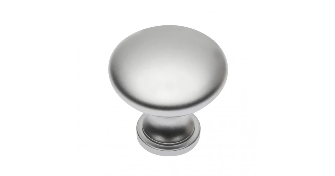 Kép 1/6 - Fogantyú fém, gomb, TERNI, króm