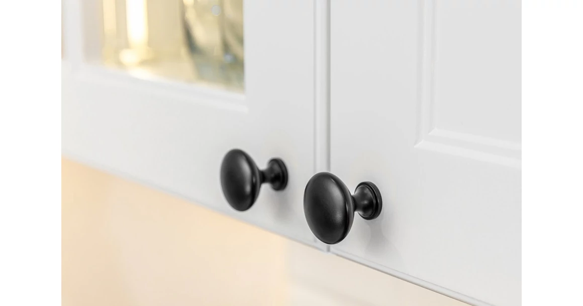 Kép 5/6 - Fogantyú fém, gomb, TERNI, króm