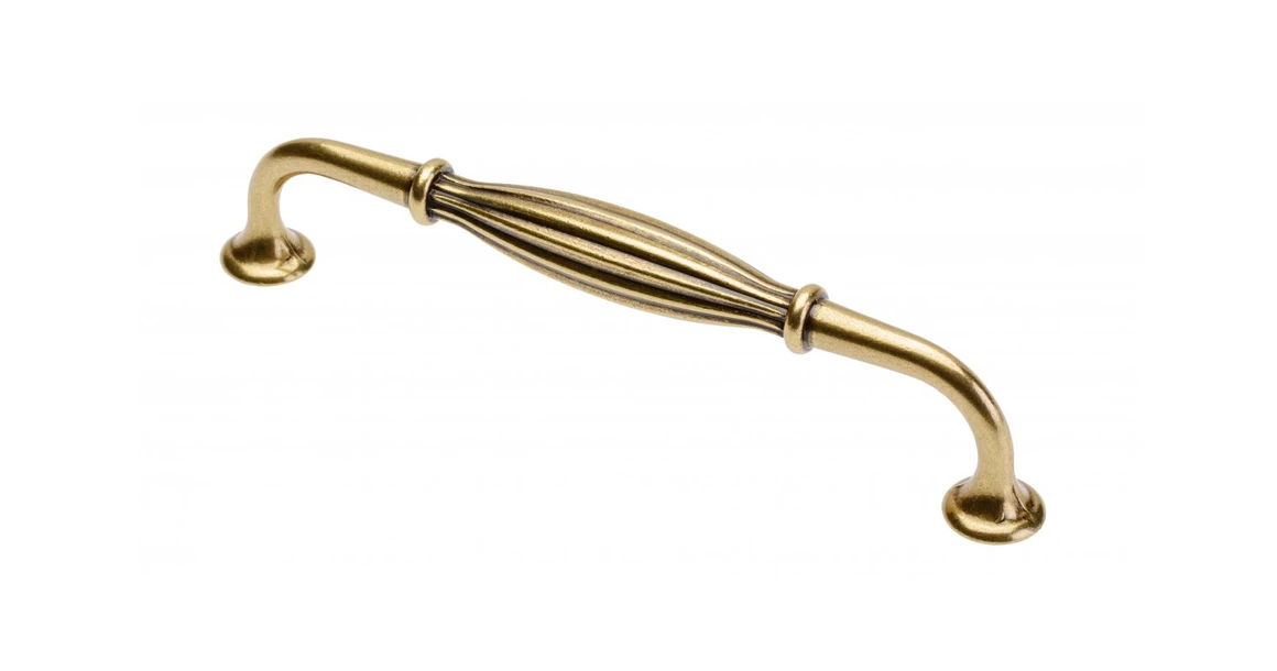 Kép 1/3 - Fogantyú fém,  128mm, ABIATE, antik bronz