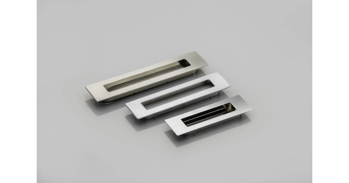 Kép 2/2 - Fogantyú fém, bemarható,   96mm, UZ-E6, króm