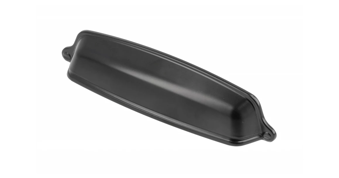 Kép 1/5 - Fogantyú fém,  128mm, EVER fekete mat