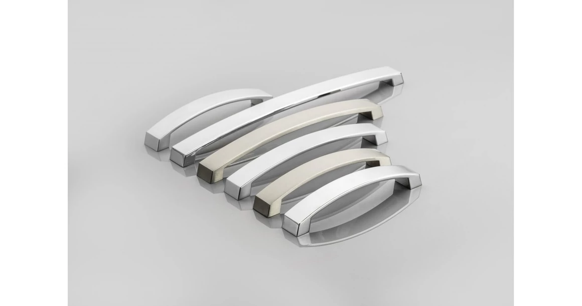 Kép 2/3 - Fogantyú fém,  192mm, G1, titán