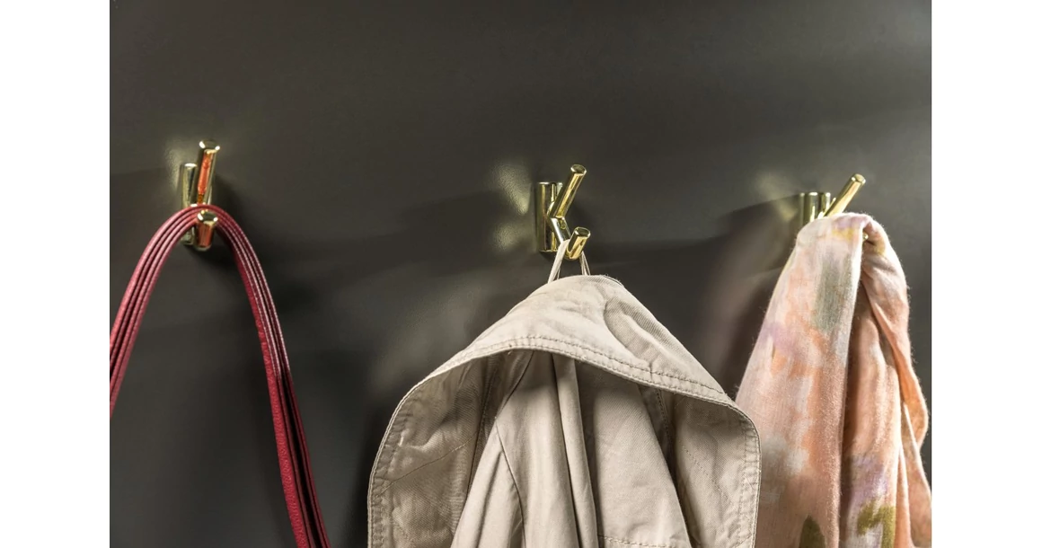 Kép 4/7 - Fogas fém, Lens, arany fényes