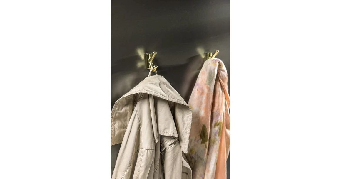 Kép 5/7 - Fogas fém, Lens, arany fényes