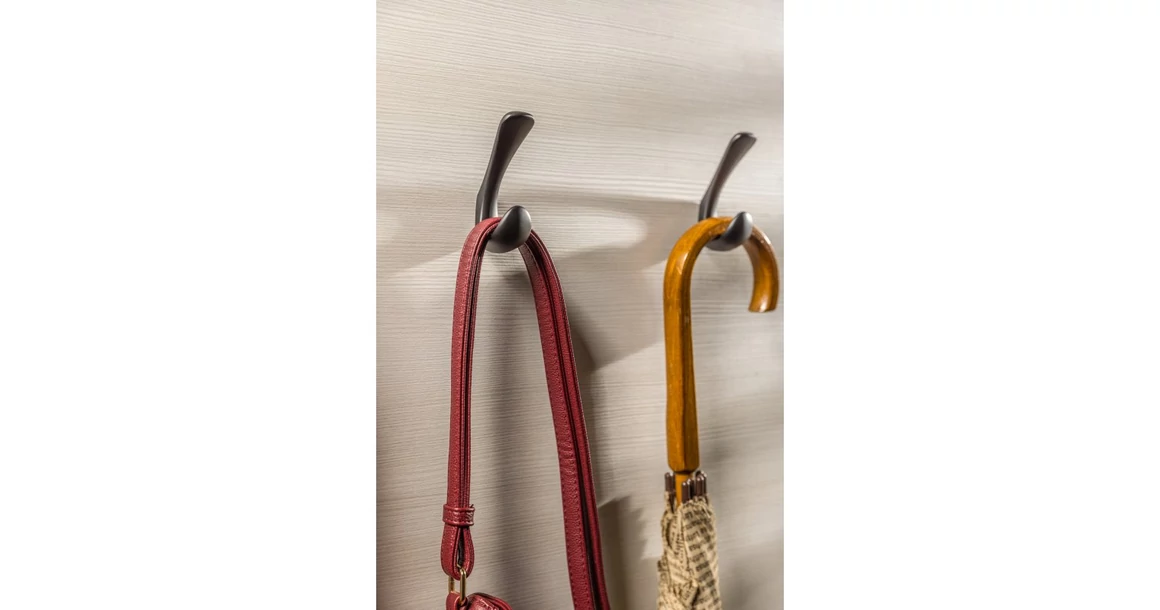 Kép 5/8 - Fogas fém, Ora, fekete matt