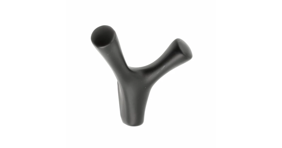 Kép 1/7 - Fogas fém, Torna, fekete matt