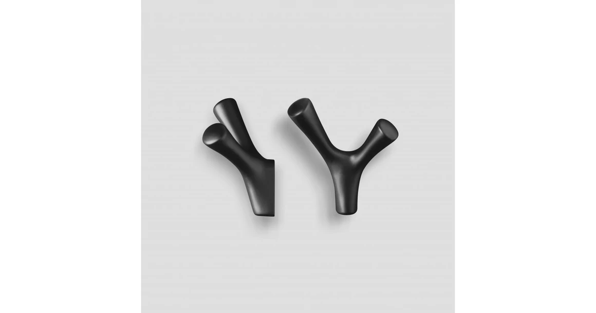 Kép 5/7 - Fogas fém, Torna, fekete matt