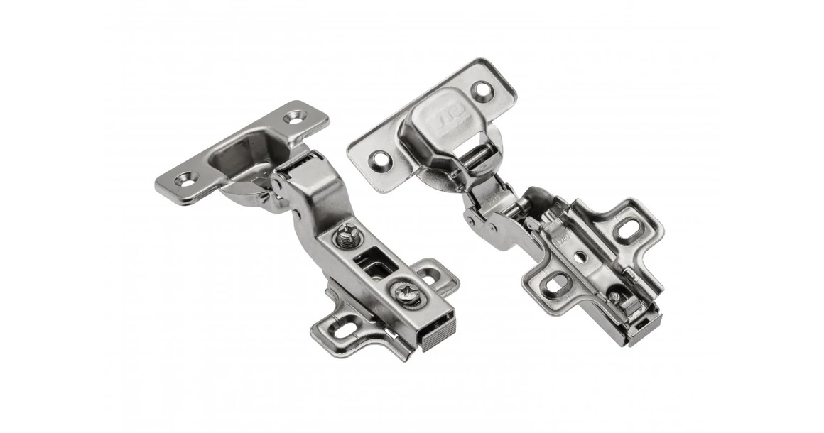 Kép 1/2 - Kivetőpánt, közézáródó, klippes, eurocsavar nélküli talp h=0