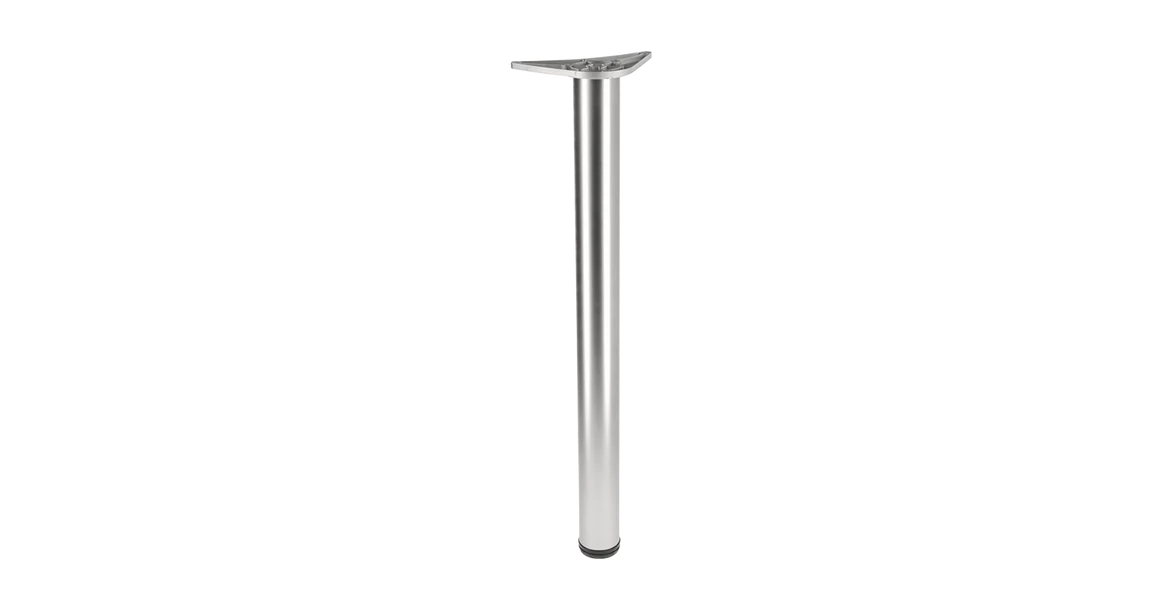 Kép 1/2 - Asztalláb NM-A60,  820mm, matt nikkel