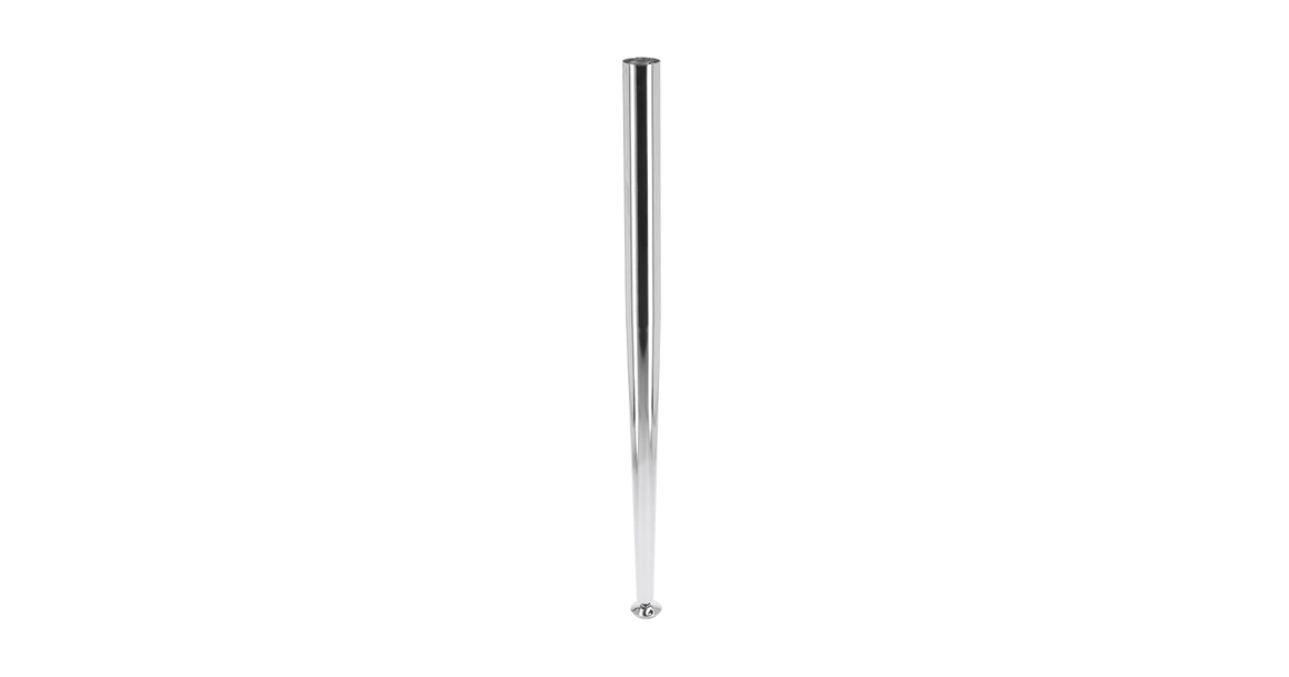 Kép 1/10 - Asztalláb ferde NM-X-LINE40,  710mm, króm