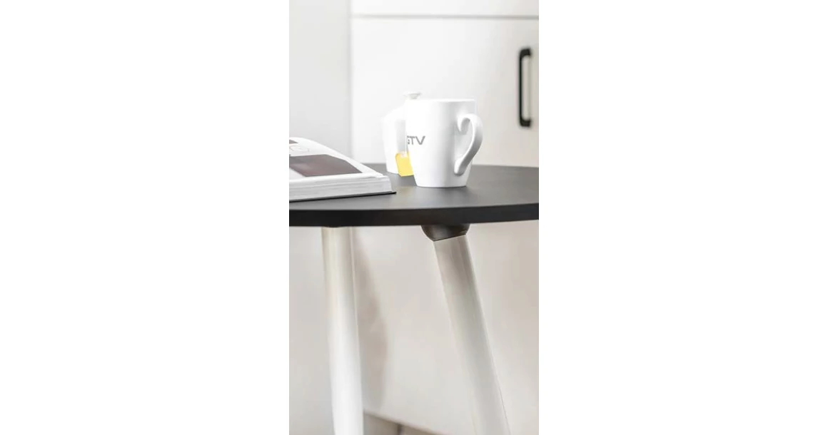 Kép 8/10 - Asztalláb ferde NM-X-LINE40,  710mm, króm