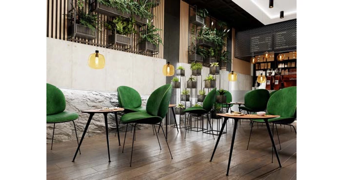 Kép 9/10 - Asztalláb ferde NM-X-LINE40,  710mm, króm