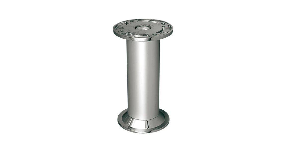 Kép 1/2 - Bútorláb alumínium, BD-868, 100mm, matt króm