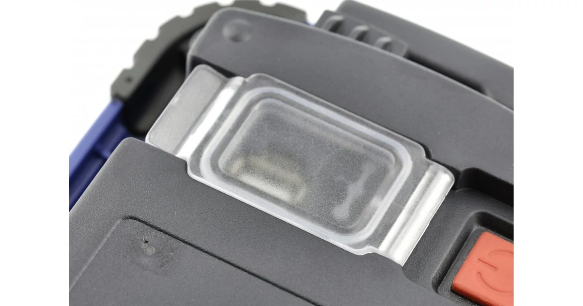 Kép 3/7 - LED reflektor akkumulátorral ONYX 20W, 1600lm, AC220-240V, 50/60 Hz, PF>0,5, RA>80, IP54, 120°, 6400K, kék