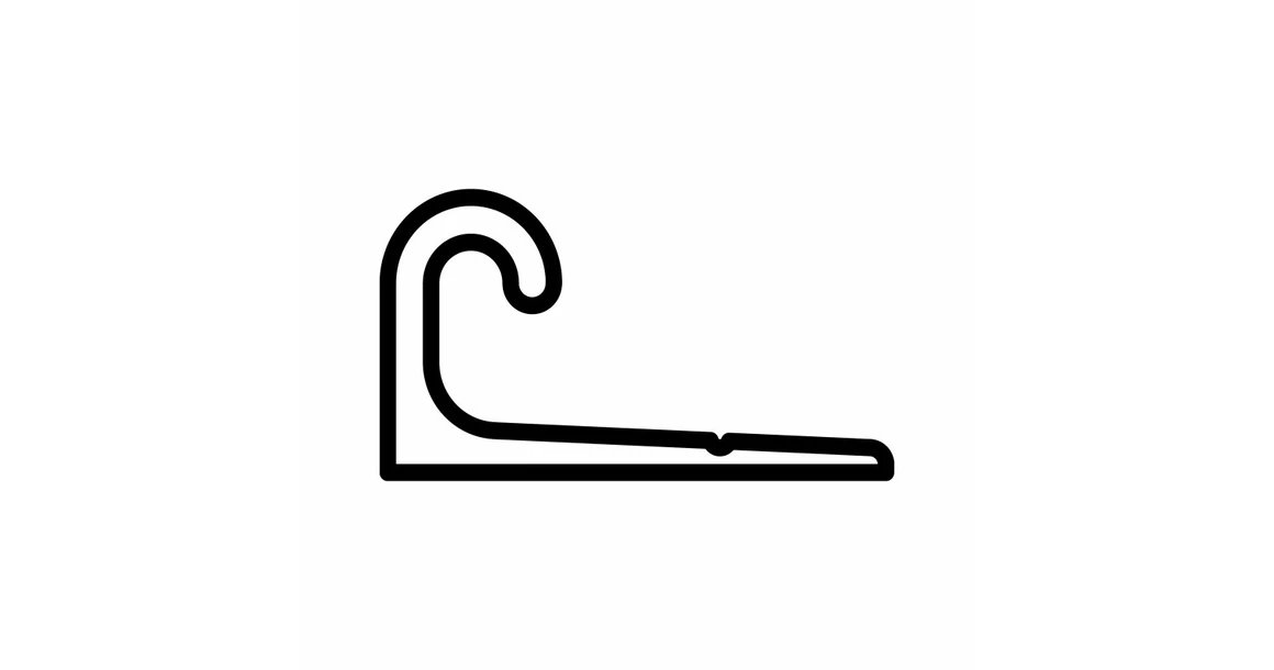 Kép 4/4 - Tolóajtó alsó-felső sín szimpla, MITO, 3fm, alu nyers