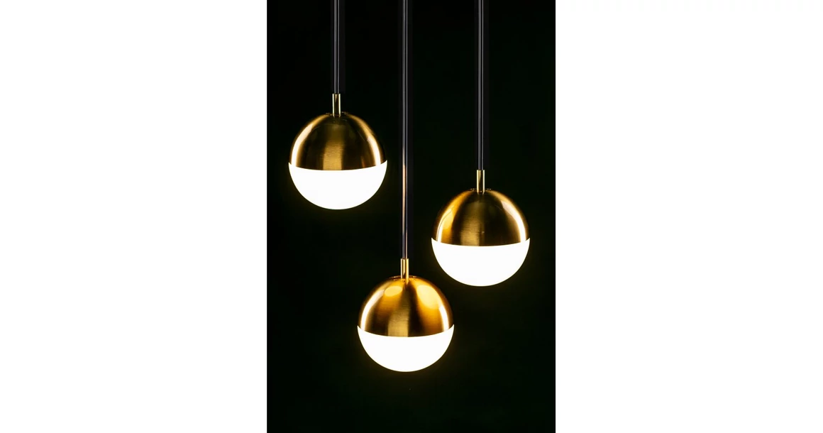 Kép 6/7 - Lámpa Mennyezeti lámpatest ABIES, 7597, AC220-240V, 50/60Hz, 3*E27, IP20, hármas, arany