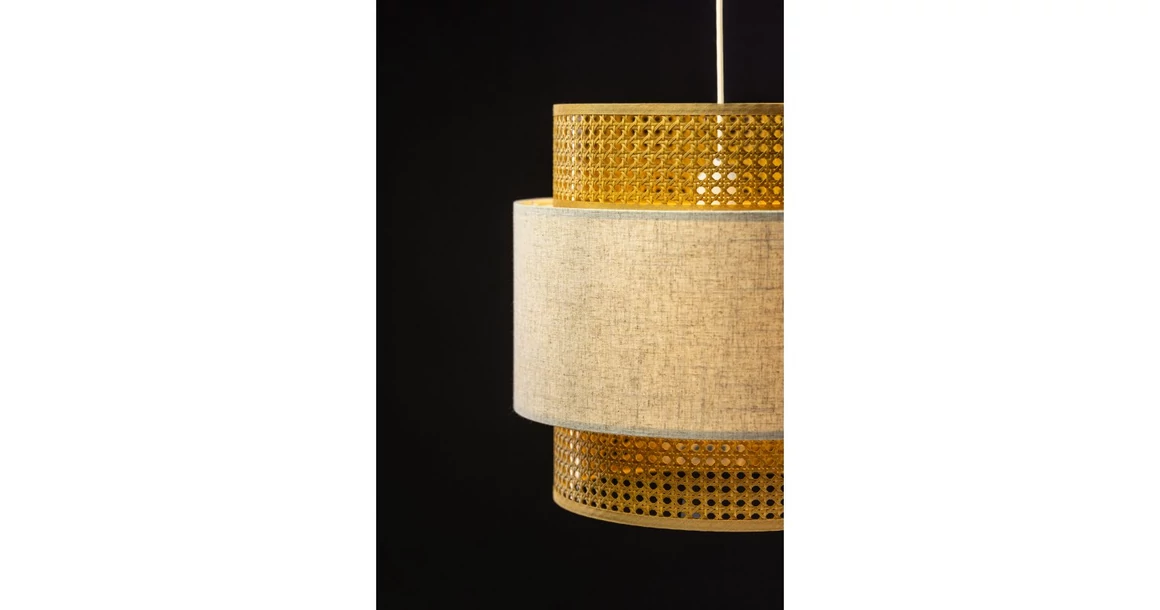 Kép 4/9 - Lámpa Fali lámpatest ABRA, 6168, AC220-240V, 50/60Hz, 1*E27, max.40W, IP20, átmérő 40 cm, krém