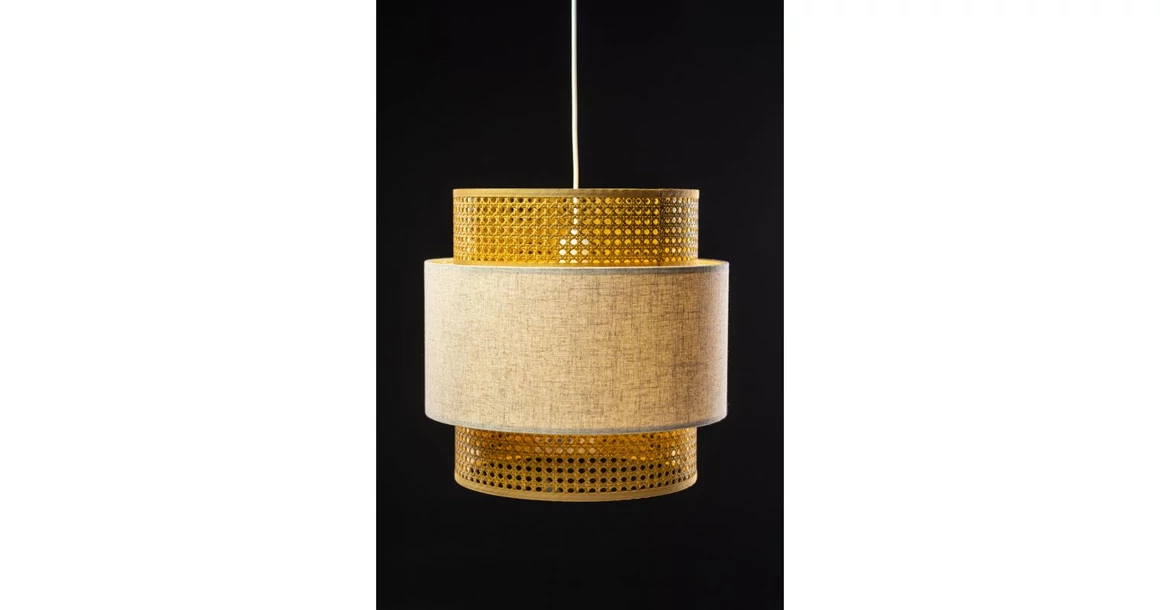 Kép 6/9 - Lámpa Fali lámpatest ABRA, 6168, AC220-240V, 50/60Hz, 1*E27, max.40W, IP20, átmérő 40 cm, krém