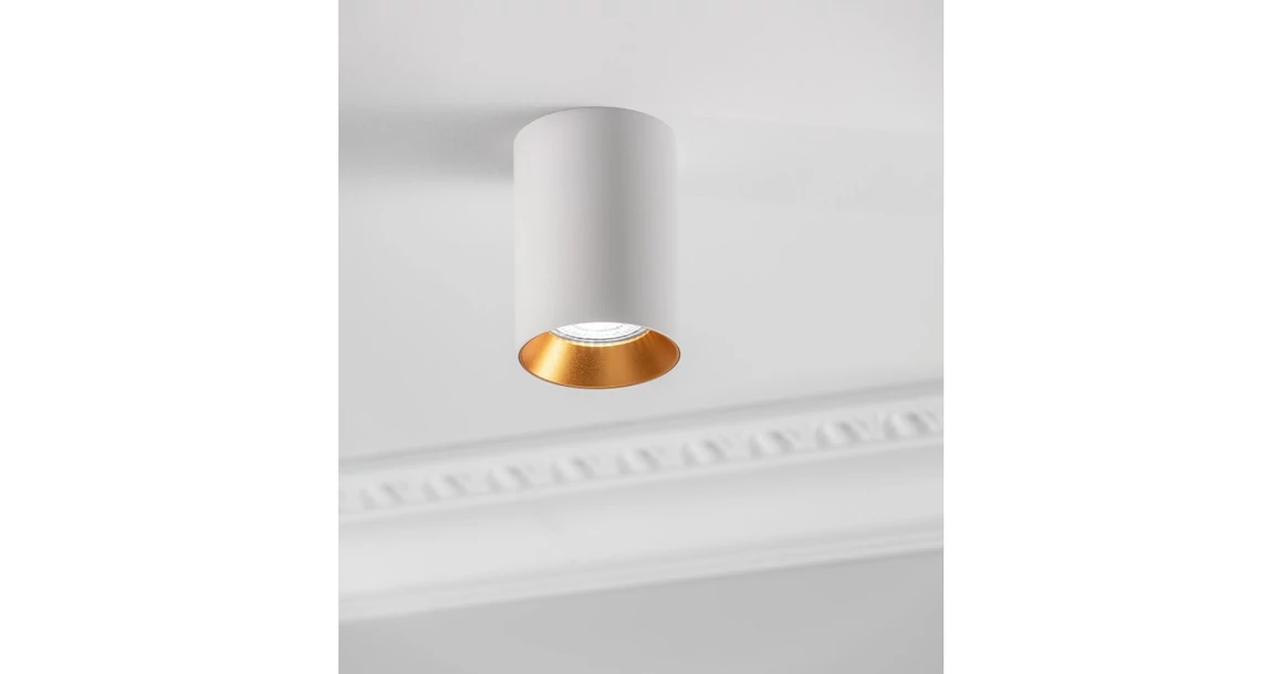 Kép 3/4 - Lámpa Mennyezeti lámpa AERO II, max. 250V, 50/60Hz, 70x100mm, IP20, max. 20W, kör, fehér