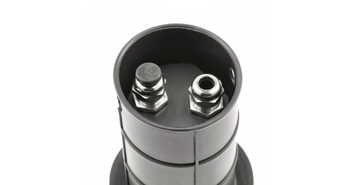 Kép 6/7 - Lámpa Kerti lámpatest ALFA-O, kör, GU10 (max. 50W), IP67,  AC220-240V, 50/60Hz, (13x11cm), inox