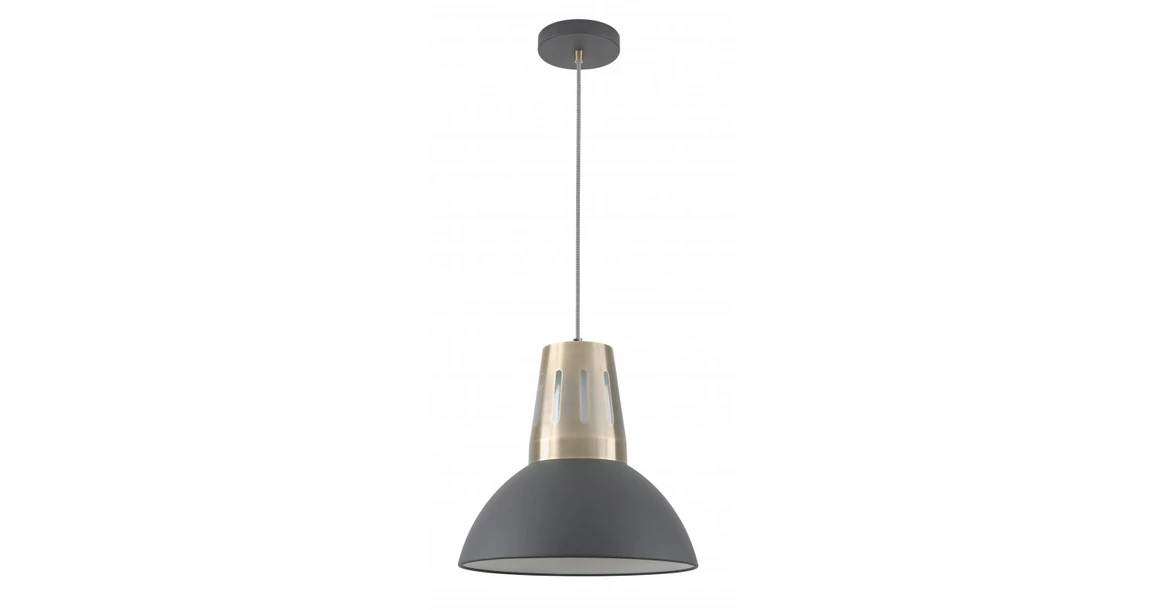 Kép 1/3 - Lámpa Mennyezeti lámpatest ARTEMIA L, 2324, AC220-240V, 50/60Hz, 1*E27, max.40W, IP20, Átmérő 34,5cm, egyes, fekete