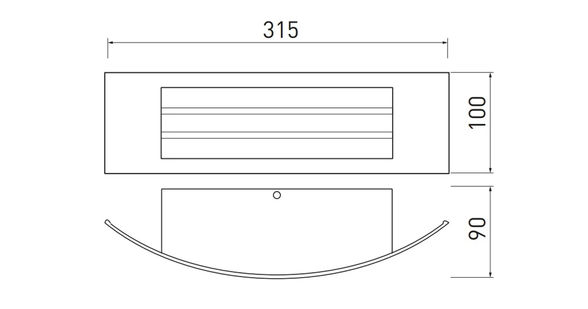 Kép 4/4 - Lámpa Mennyezeti lámpatest ASTRIT, 1xE27, MAX. 14W, IP54, AC220-240V, 50/60Hz, fekete