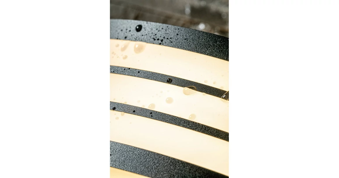 Kép 3/4 - Lámpa Mennyezeti lámpatest ASTRIT, 1xE27, MAX. 14W, IP54, AC220-240V, 50/60Hz, fekete