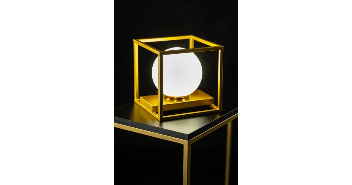 Kép 3/5 - Lámpa Asztali AVELIN ,2133, AC220-240V,50/60Hz,1*E27, IP20,20CMX20CM, egy,  arany