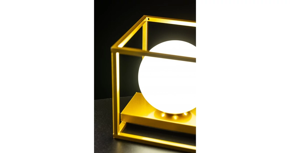 Kép 4/5 - Lámpa Asztali AVELIN ,2133, AC220-240V,50/60Hz,1*E27, IP20,20CMX20CM, egy,  arany