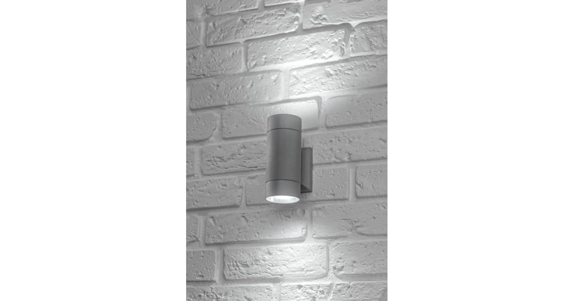 Kép 2/3 - Lámpa Fali lámpa BALEO 2 irányú, 2XE27, 304*105*175, IP 54 (Ø105mm)